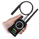 Антижучок Hunter 007-PRO для поиска скрытых камер, радио микрофонов и магнитных GPS закладок и трекеров 
